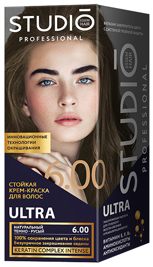 STUDIO PROFESSIONAL Краска для волос "Натуральный тёмно-русый" 6.00 11371 - фото 1968