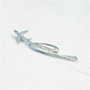 Брошь серебро БР10200
